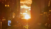 ‘Chicagohenge’ sunrise delights spectators