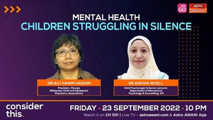 Consider This: Mental Health (Part 2) - Strengthening Support for Children