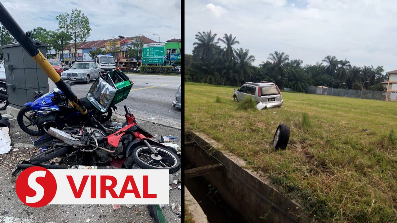 Food deliveryman killed and another critically injured in Klang crash