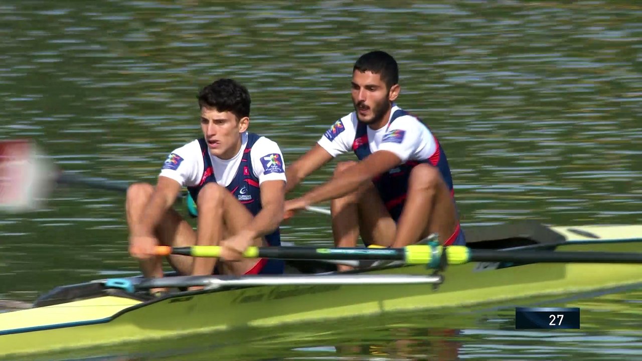 2022 World Rowing Championships - Račice, Czech Republic - Lightweight Men's Pair (LM2-) A-final