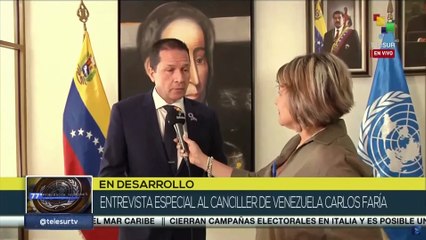 Canciller de Venezuela reitera necesidad de poner fin al conflicto en Europa