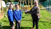Mayor of Burnley officially opens new forest school at Springfield Primary School