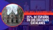 El Superior de Justicia de Cataluña advierte a Generalitat que deben de aplicar la sentencia del Supremo que obliga a que al menos el 25% de la educación sea en español