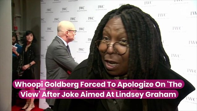 Whoopi Goldberg Forced To Apologize On 'The View' After Joke Aimed At Lindsey Graham
