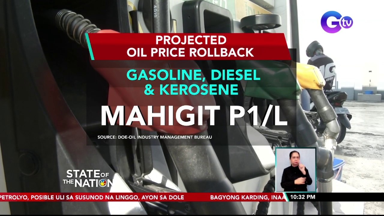 Bawas-singil sa petrolyo, posible uli sa susunod na linggo, ayon sa DOE | SONA