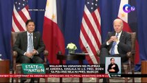 Malalim na ugnayan ng Pilipinas at Amerika, kinilala ni U.S. Pres. Biden sa pulong nila ni Pres. Marcos | SONA