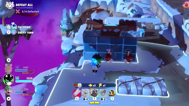 Mario + The Lapins Cretins Sparks of Hope Gameplay