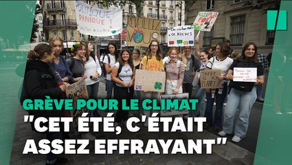 Après un été de sécheresse, la grève pour le climat plus que jamais pertinente pour ces étudiants