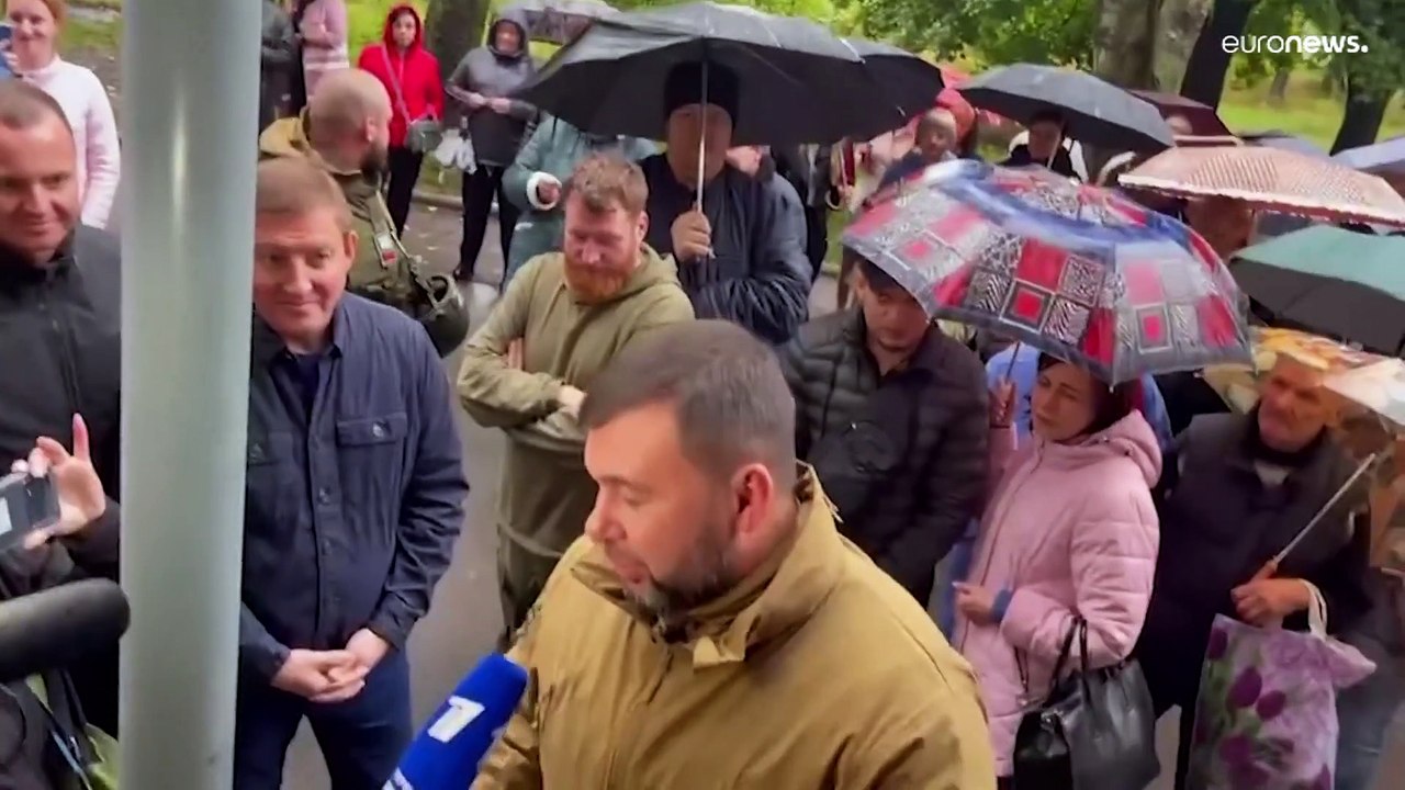 Abstimmungen über mögliche russische Zukunft: Kiew und der Westen sprechen von Scheinreferenden