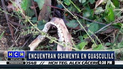 ¡Horrendo!, encuentran osamenta de una persona en la aldea Guasculile, #FranciscoMorazán
