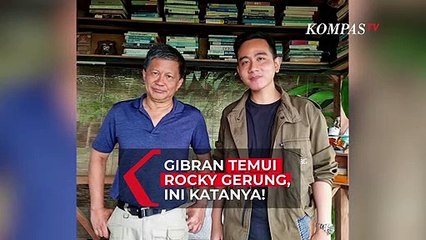 Gibran Temui Rocky Gerung di Kediaman, Ini Katanya!