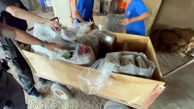 Mais de 2,6 toneladas de drogas apreendidas no Ceará são incineradas nesta sexta-feira