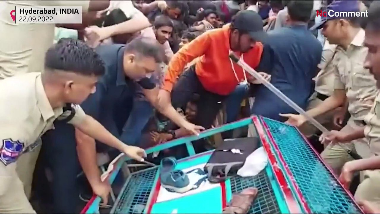 3.000 Tickets für 30.000 Zuschauer - indische Ordungshüter prügeln 20 Menschen krankenhausreif