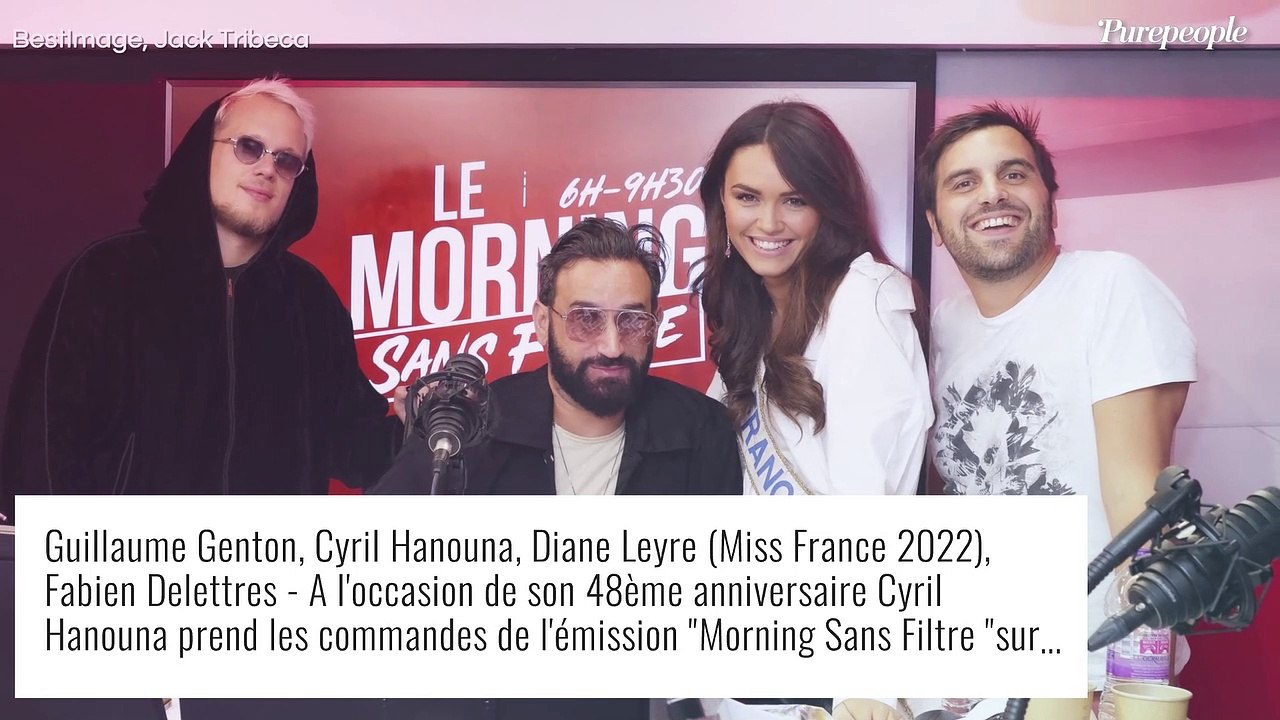 Cyril Hanouna fête ses 48 ans : grand moment et sacré gâteau avec Guillaume Genton et Diane Leyre