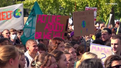 "Fridays for future": Hundertausende demonstrieren gegen den Klimawandel