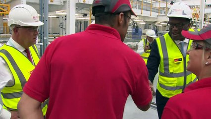 Truss and Kwarteng visit modular homes factory in Kent