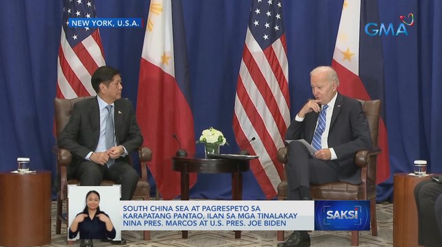 Ironclad commitment ng Amerika sa depensa ng Pilipinas, iginiit ni U.S. Pres. Biden kay Pres. Marcos | Saksi