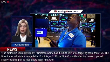 Dow Plunges 400 Points: Goldman Sachs Warns Stock Market Rout Will Only Get Worse This Year - 1break