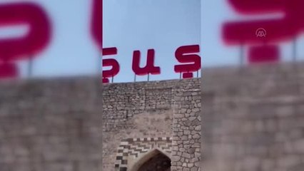 Sağlık Bakanı Fahrettin Koca, Karabağ'ın sembol şehri Şuşa'yı ziyaret etti (2)