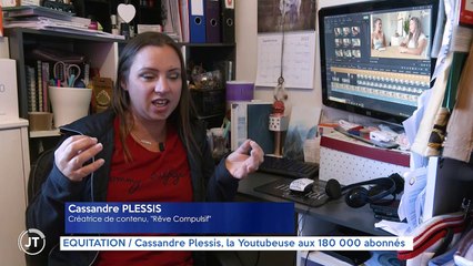EQUITATION / Cassandre Plessis, la Youtubeuse aux 180 000 abonnés