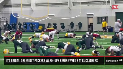 It's Friday: Green Bay Packers Warm-ups Before Week 3 at Buccaneers