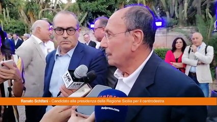 Schifani "Arresto candidata? Incensurata, non si poteva immaginare"