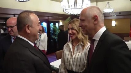 Dışişleri Bakanı Çavuşoğlu, GDAÜ Dışişleri Bakanları Gayrıresmi Toplantısı'na katıldı
