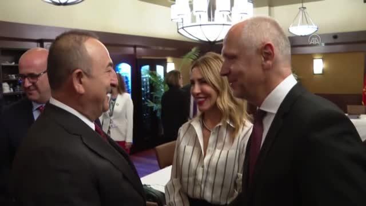 Dışişleri Bakanı Çavuşoğlu, GDAÜ Dışişleri Bakanları Gayrıresmi Toplantısı'na katıldı