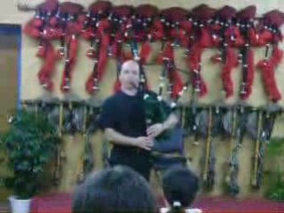 Patrick Molard, école provinciale de cornemuses d'Ourense