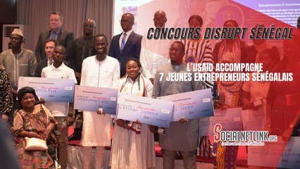 Concours Disrupt Sénégal – des entrepreneurs sénégalais récompensés par l’USAID