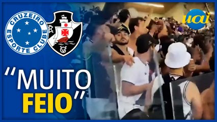 Cruzeiro: torcida do Vasco 'apronta' em derrota