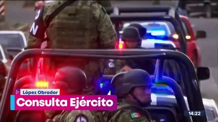 López Obrador propone estas preguntas para consulta popular sobre el Ejército