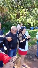 Pescador de Porto Camargo pega jaú de 1,70m e amigos compram peixe para soltá-lo 1