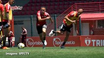 São Paulo afia a pontaria para jogo contra o Avaí no Morumbi