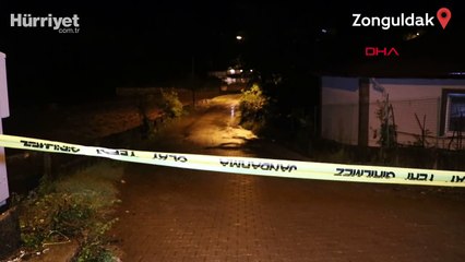 Zonguldak'ta dere taştı, restoranda doğum günü kutlayanlar mahsur kaldı