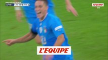 Le but de Raspadori face à l'Angleterre - Foot - L. nations - Italie