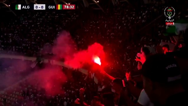 Algérie Guinée (1-0) : But de Slimani