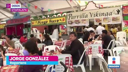 ¡A consentir el paladar! Hoy inicia la Feria de la Enchilada en Iztapalapa