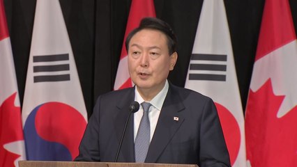 尹 "한-캐나다, 경제안보 공조 강화...광물 분야 협력" / YTN