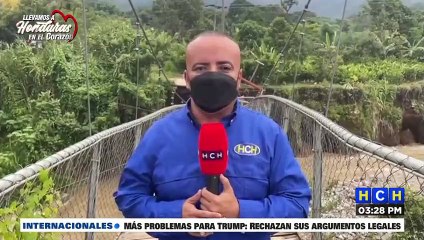 #HCHYojoa | Incomunicados Buenos Aires y Los Naranjos tras caída de “puentesito”