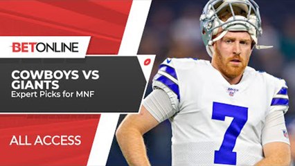 Tải video: Dallas Cowboys vs New York Giants Betting Picks | BetOnline All Access | NFL Picks