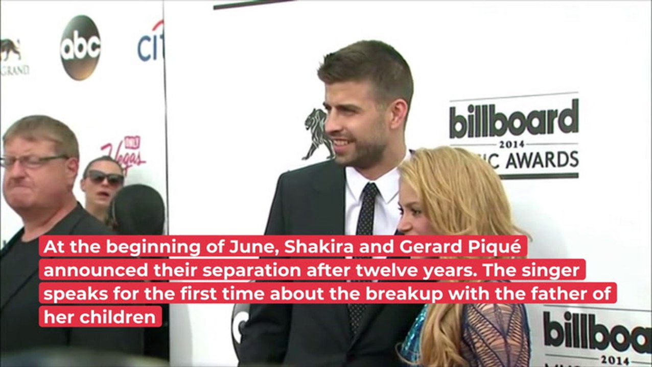Shakira Speaks Out On Piqué Break Up - video Dailymotion