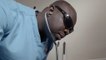Ugandan doctor treats patients despite sight loss