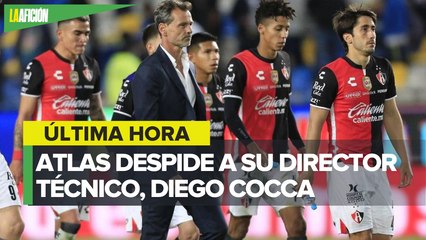 Diego Cocca deja de ser técnico del Atlas; se va el arquitecto del bicampeonato