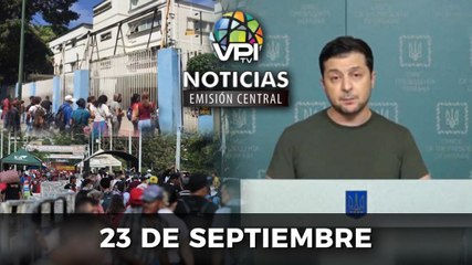 En Vivo  | Noticias de Venezuela hoy - Viernes 23 de Septiembre - VPItv Emisión Central