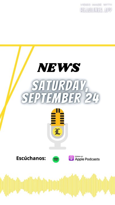 News Sáturday 24 september