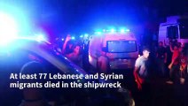 Bodies of Syria shipwreck victims return to Lebanon