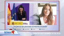 Polémicas declaraciones de la ministra de Igualdad mueven el avispero político en España