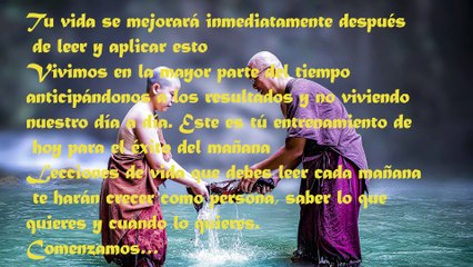 Lecciones de vida que debes leer cada mañana