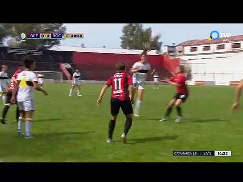 YPF 2022: Defensa 0 - 5 Boca (Primer Tiempo)